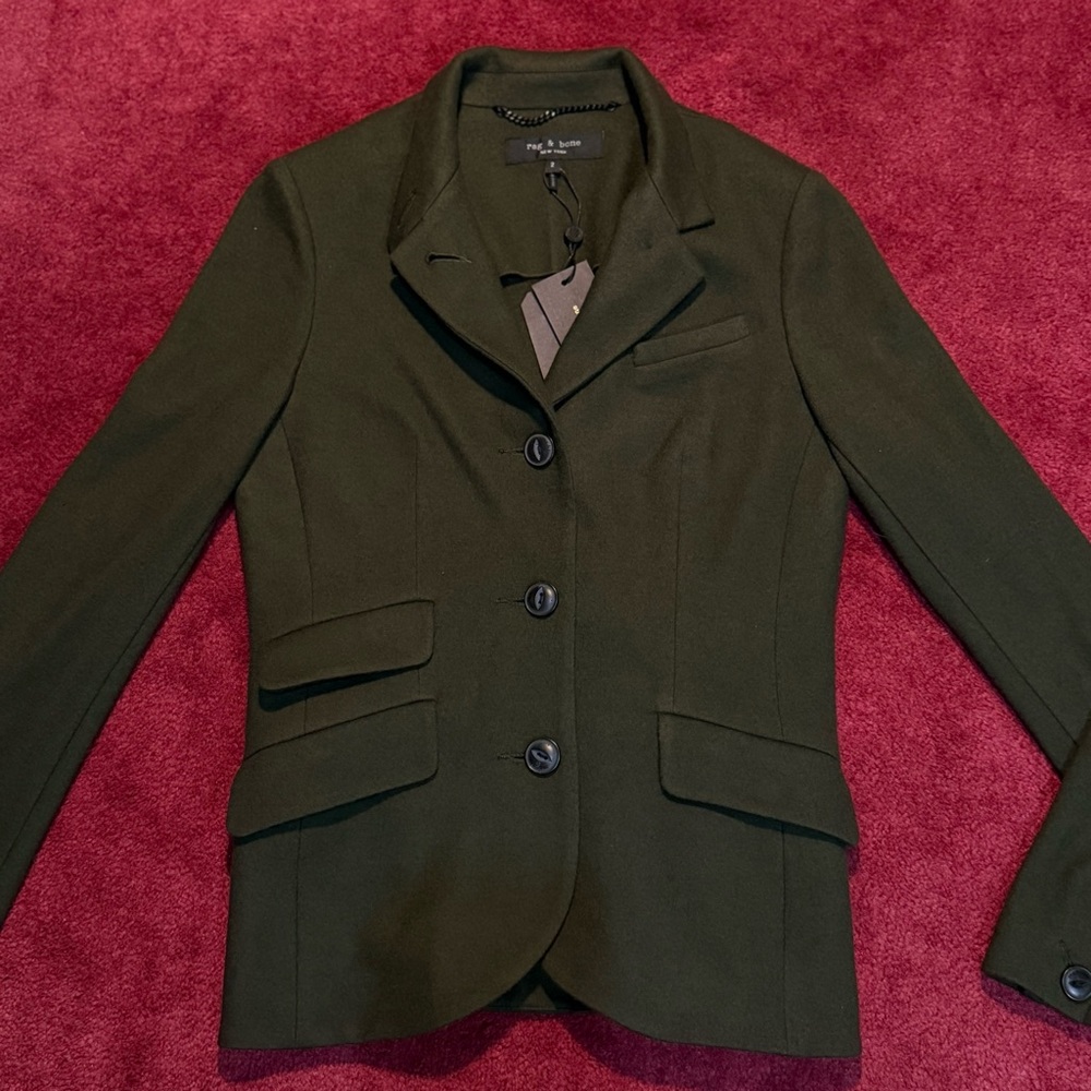 Rag & Bone Olive Blazer BRAND NEW WITH TAGS